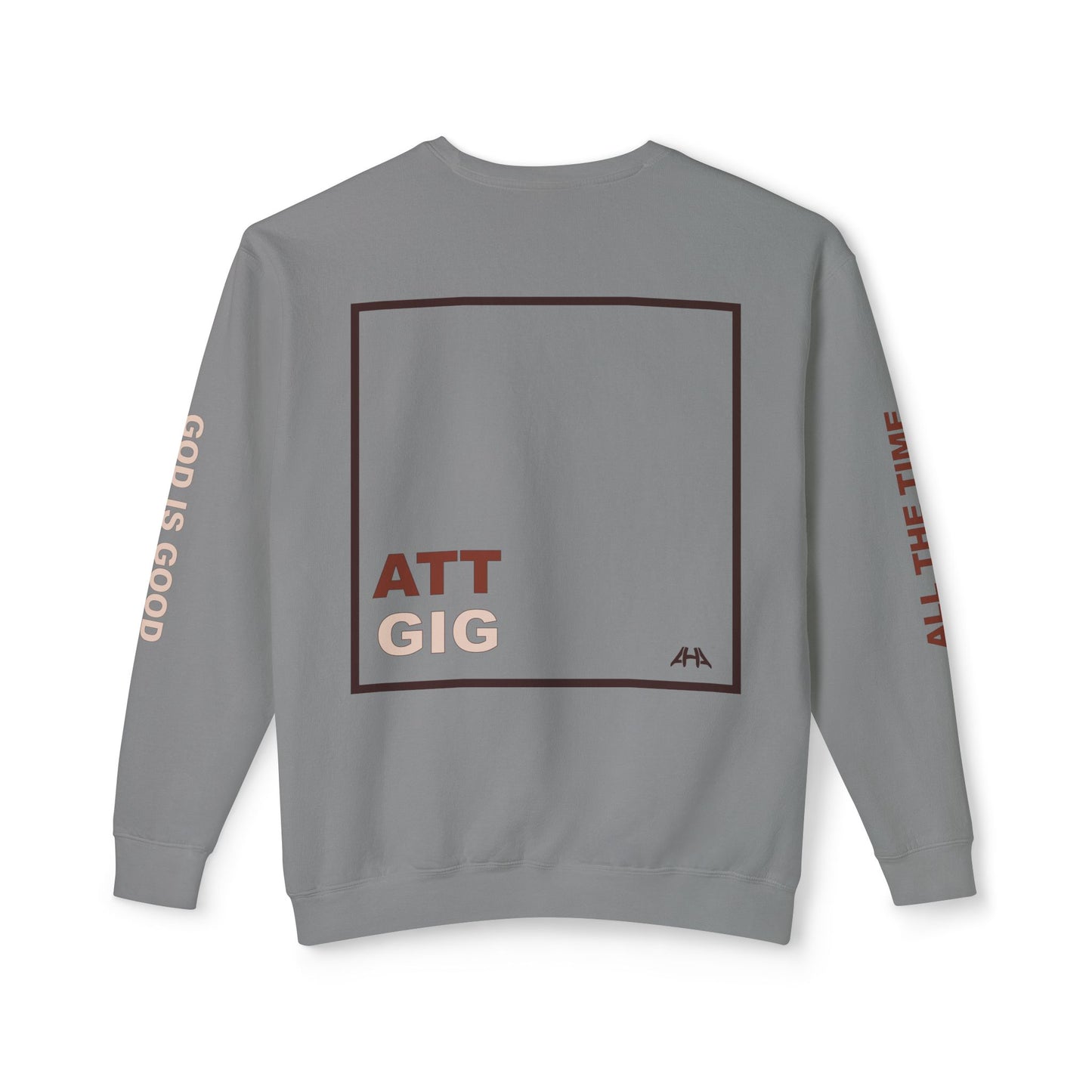 Chocolate GIGATT/ATTGIG Lightweight Crewneck Sweatshirt