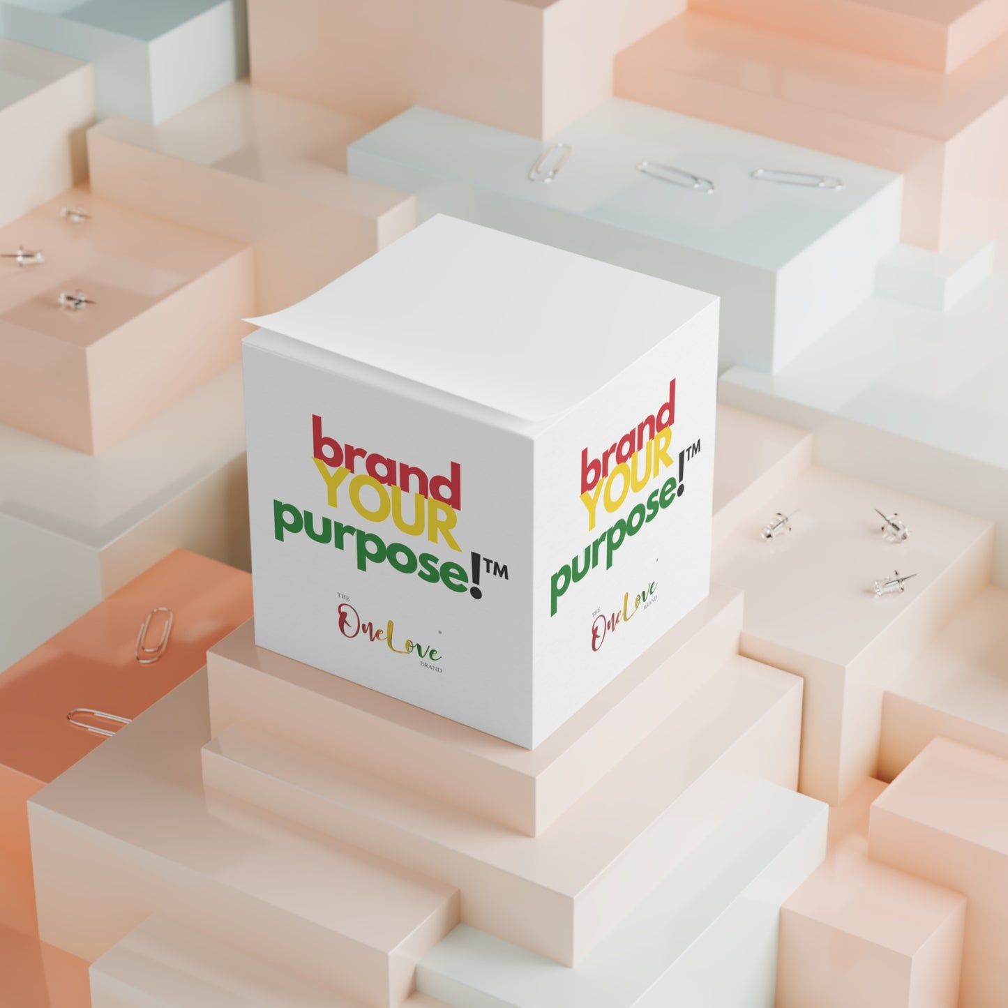 brand YOUR purpose!™ Signature Note Cube