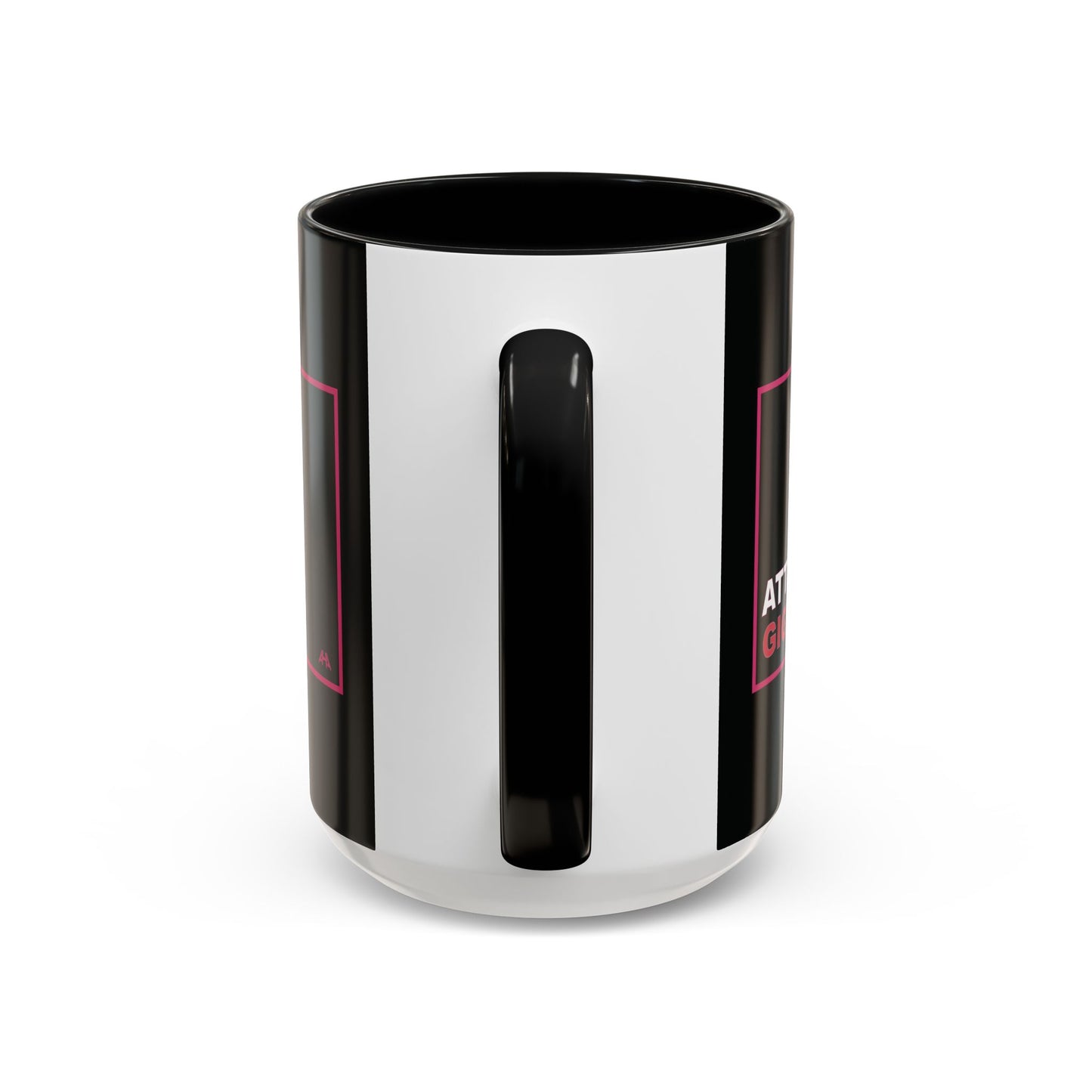 Deep Pink GIG/ATT Accent Coffee Mug (11, 15oz)