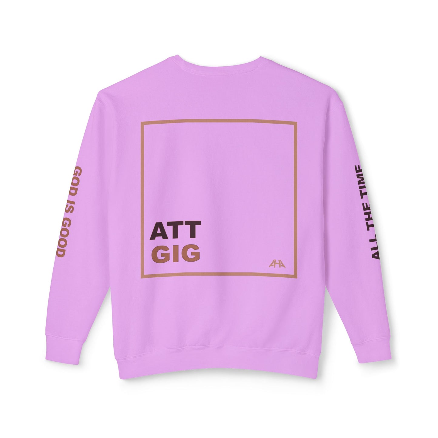 Taupe GIGATT/ATTGIG Lightweight Crewneck Sweatshirt