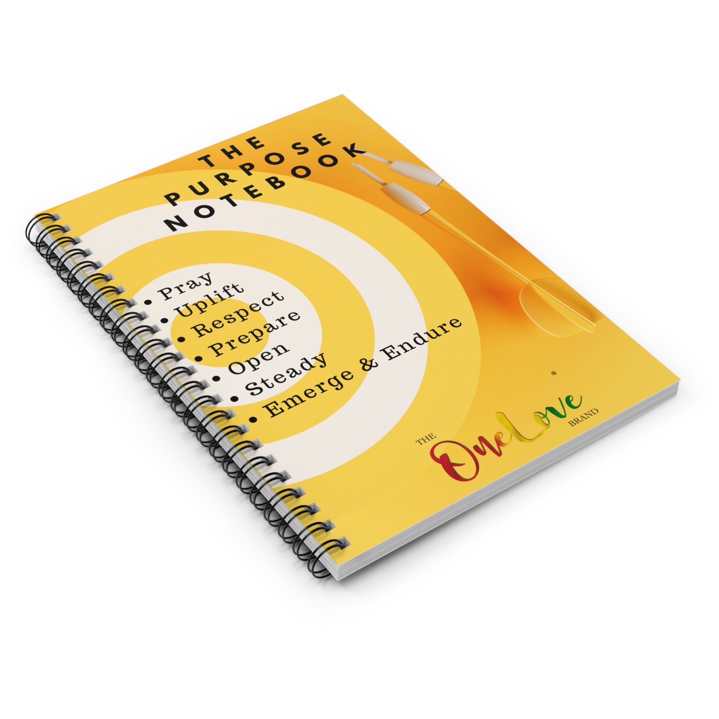 "The PURPOSE" Spiral Notebook