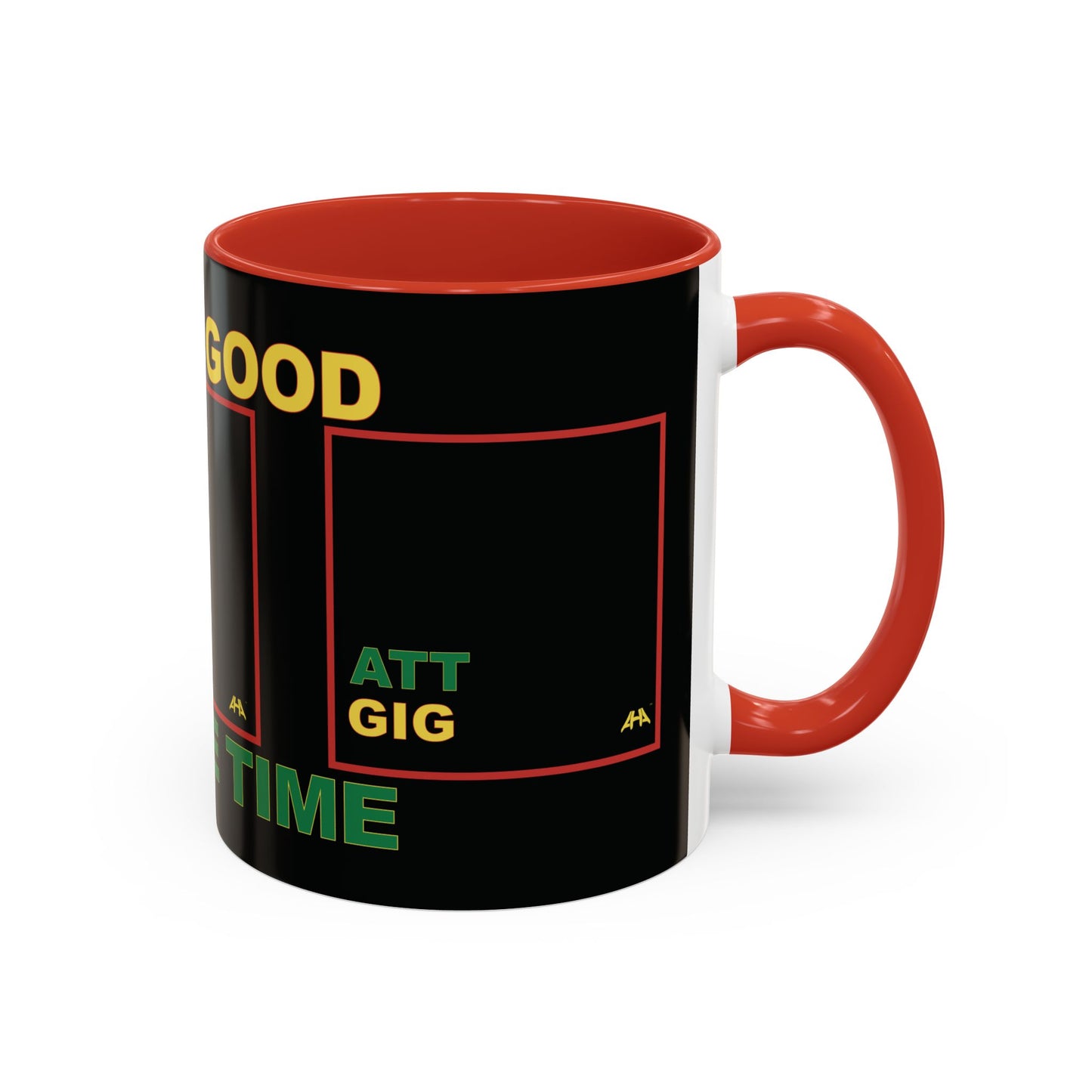 Black GIG/ATT Accent Coffee Mug (11, 15oz)