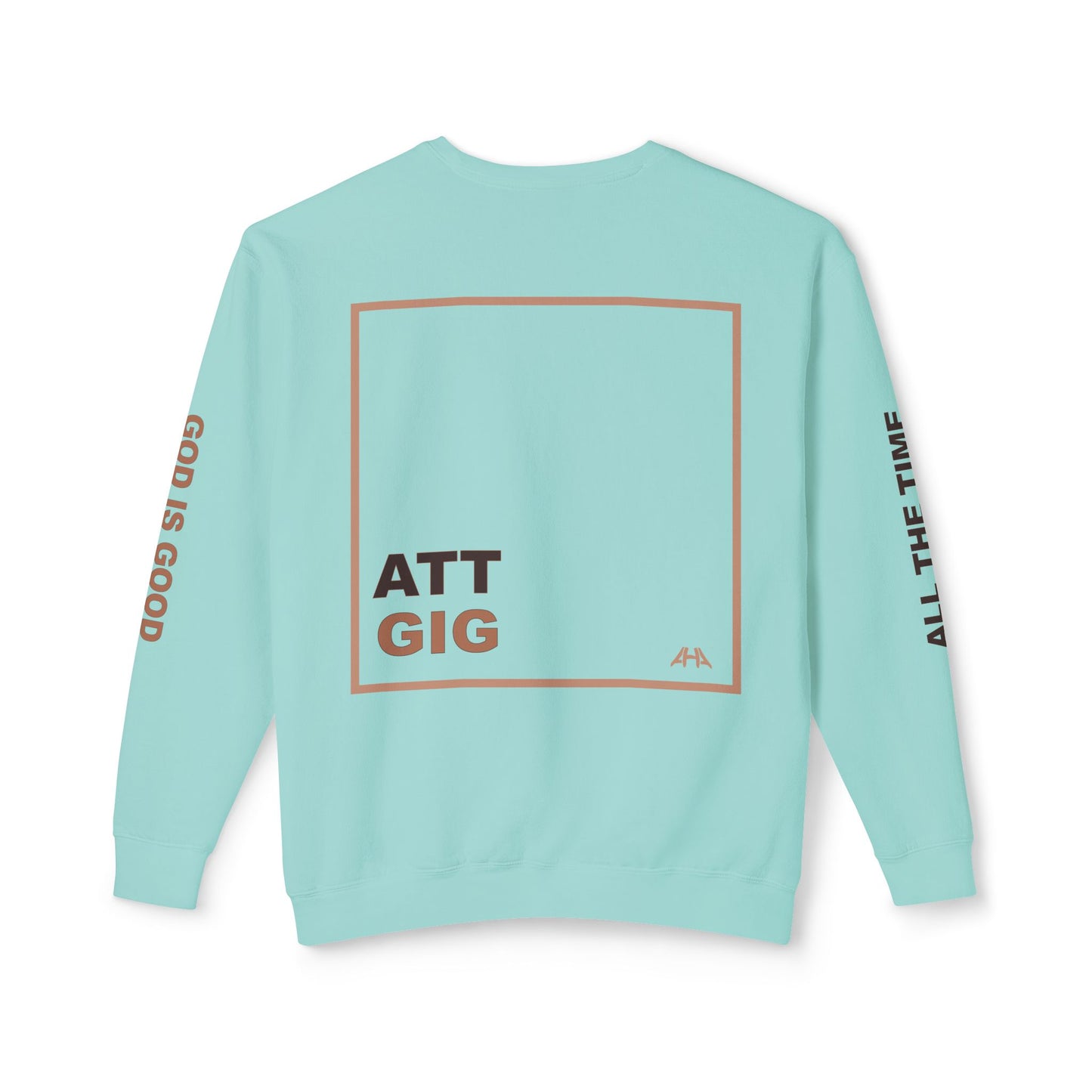 Taupe GIGATT/ATTGIG Lightweight Crewneck Sweatshirt
