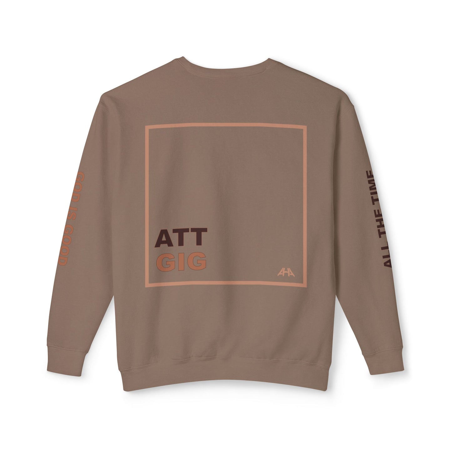 Taupe GIGATT/ATTGIG Lightweight Crewneck Sweatshirt