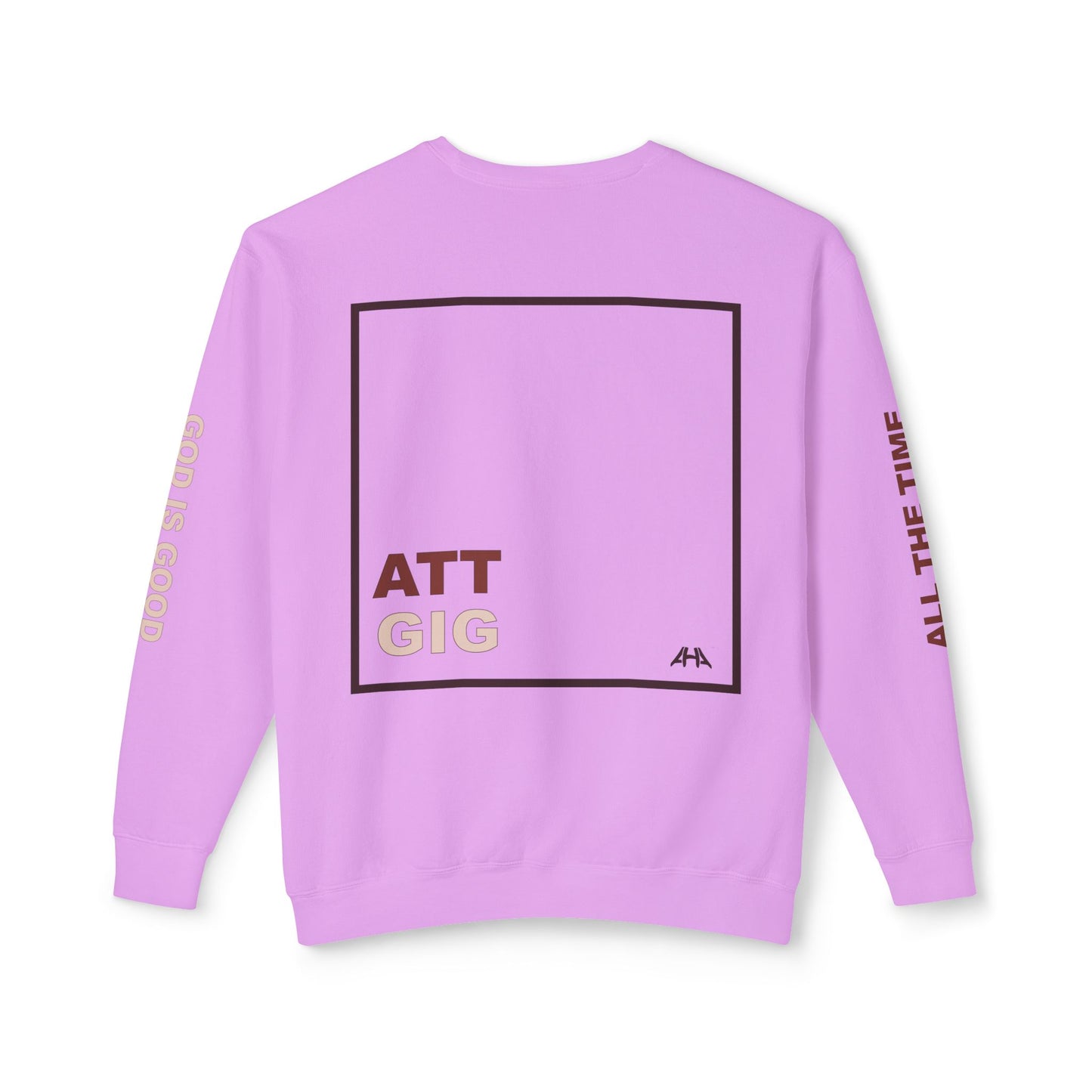 Chocolate GIGATT/ATTGIG Lightweight Crewneck Sweatshirt
