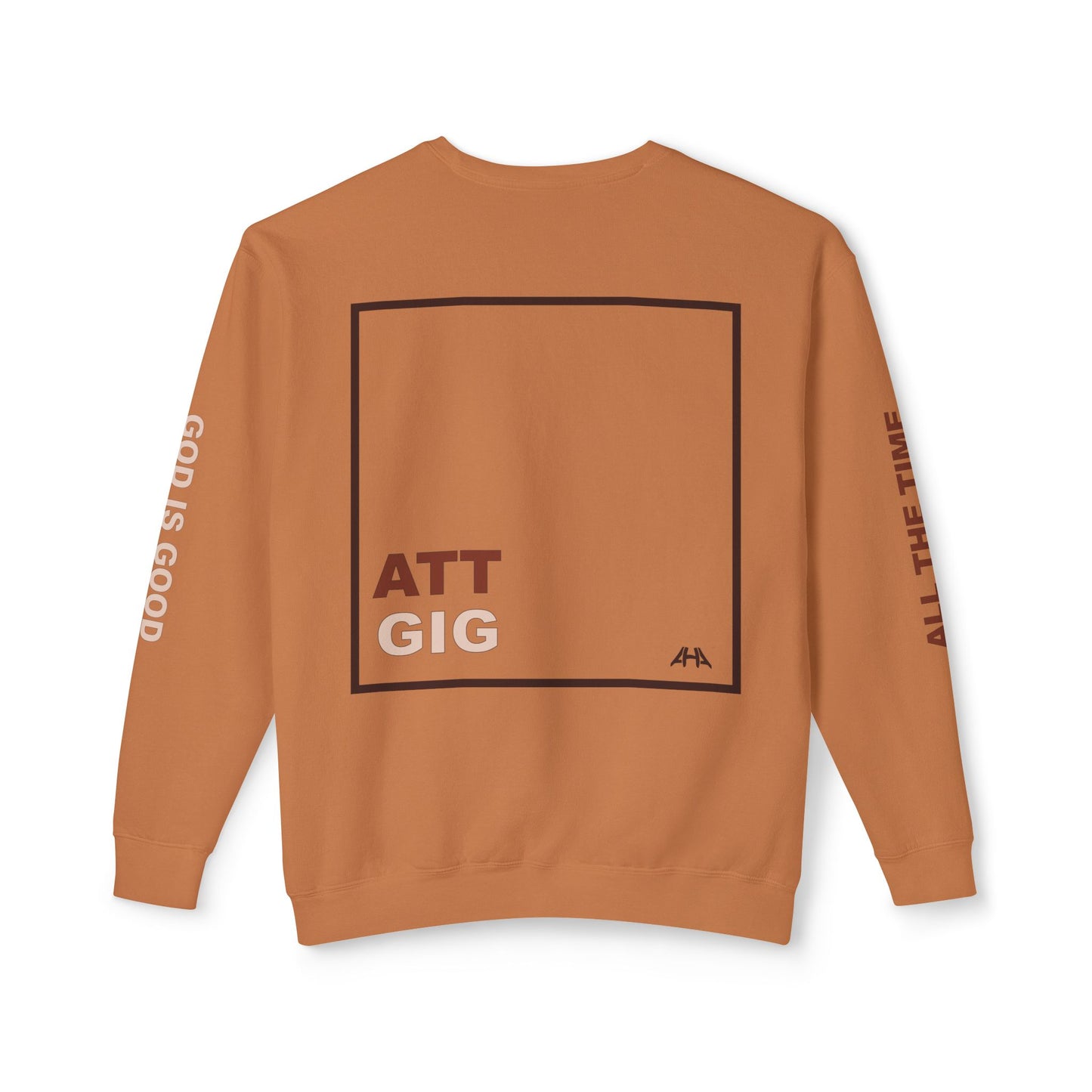 Chocolate GIGATT/ATTGIG Lightweight Crewneck Sweatshirt