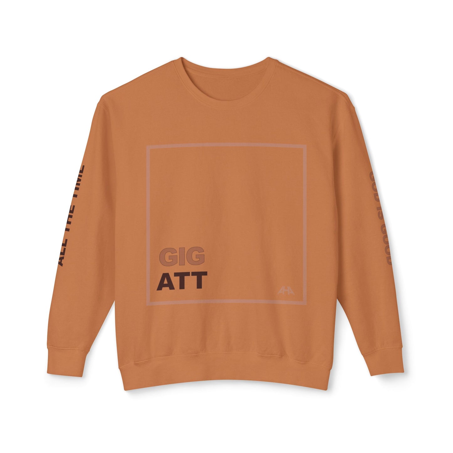 Taupe GIGATT/ATTGIG Lightweight Crewneck Sweatshirt