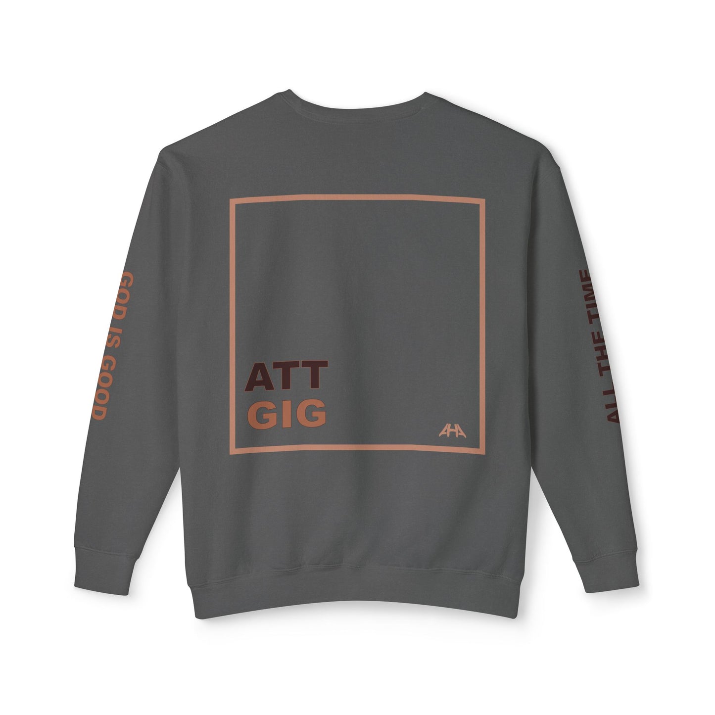 Taupe GIGATT/ATTGIG Lightweight Crewneck Sweatshirt