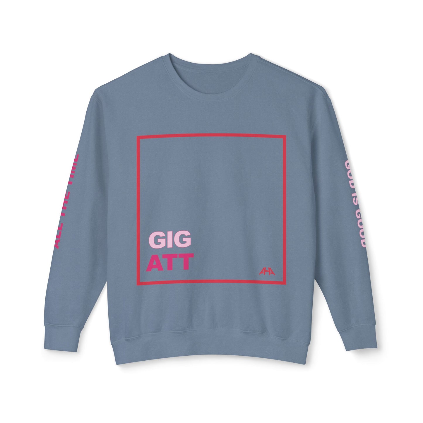 Red GIGATT/ATTGIG Lightweight Crewneck Sweatshirt