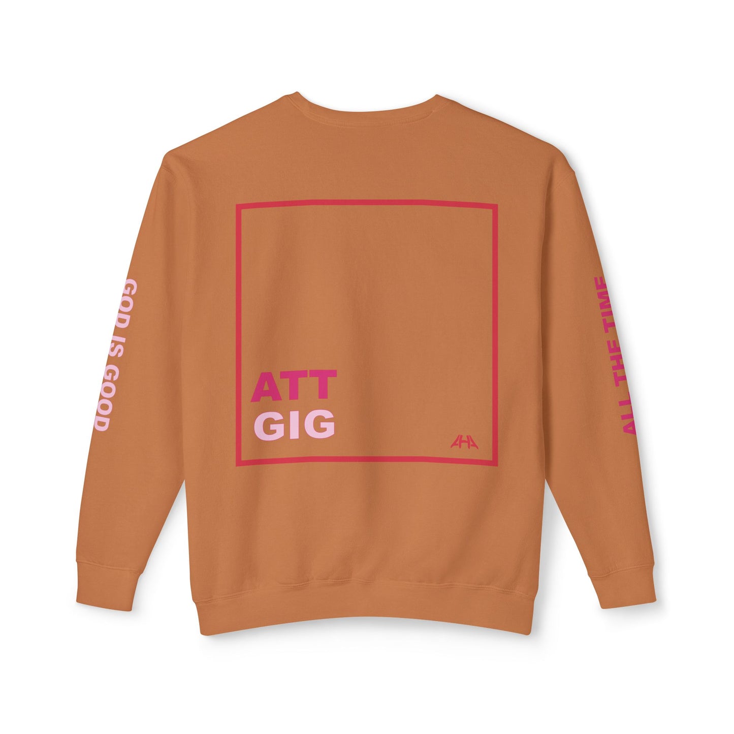 Red GIGATT/ATTGIG Lightweight Crewneck Sweatshirt