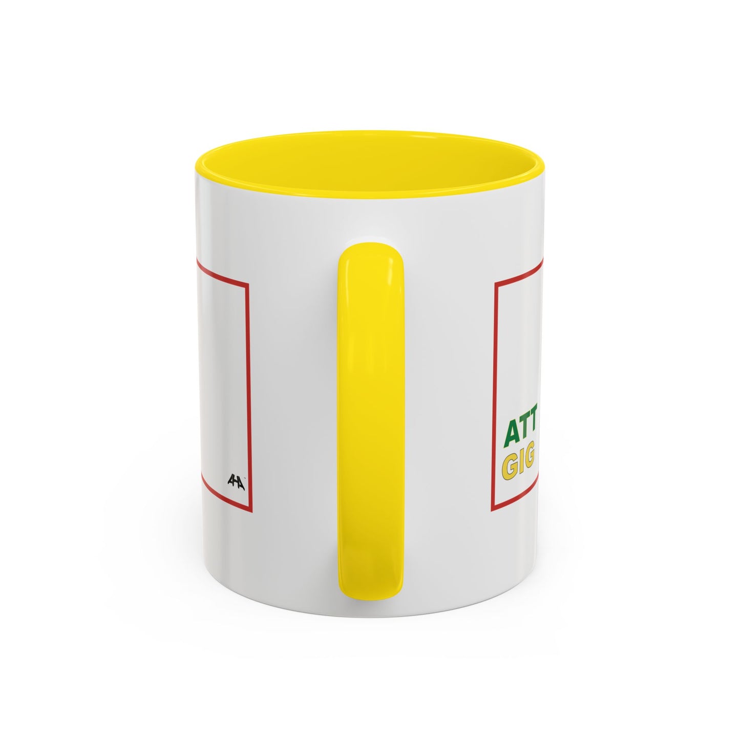 White GIG/ATT Accent Coffee Mug (11, 15oz)