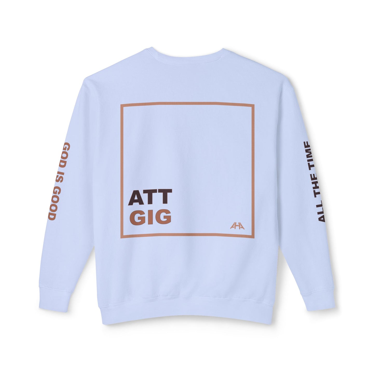 Taupe GIGATT/ATTGIG Lightweight Crewneck Sweatshirt