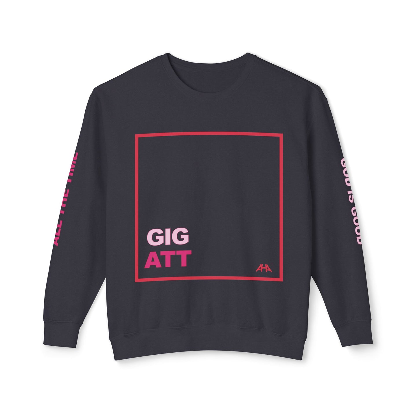 Red GIGATT/ATTGIG Lightweight Crewneck Sweatshirt