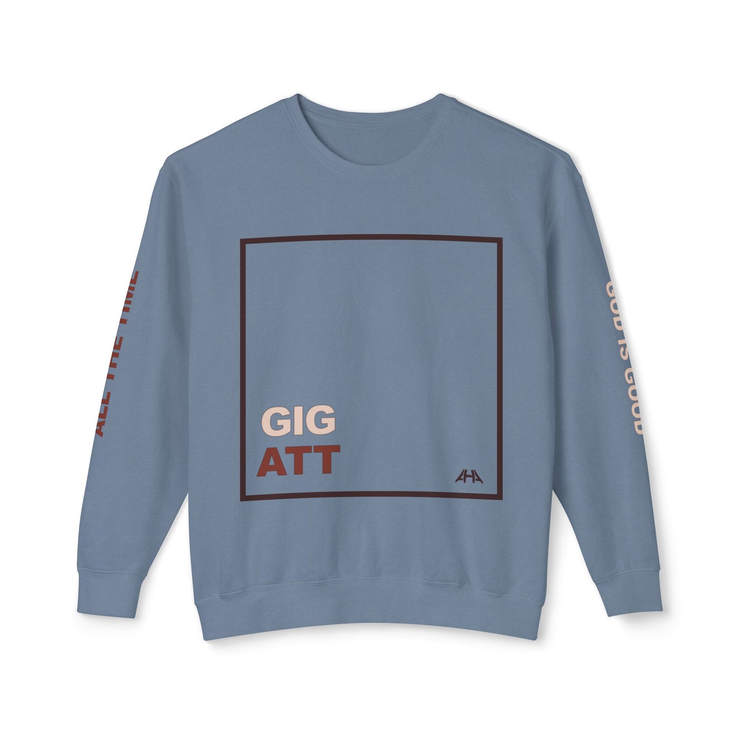 Chocolate GIGATT/ATTGIG Lightweight Crewneck Sweatshirt