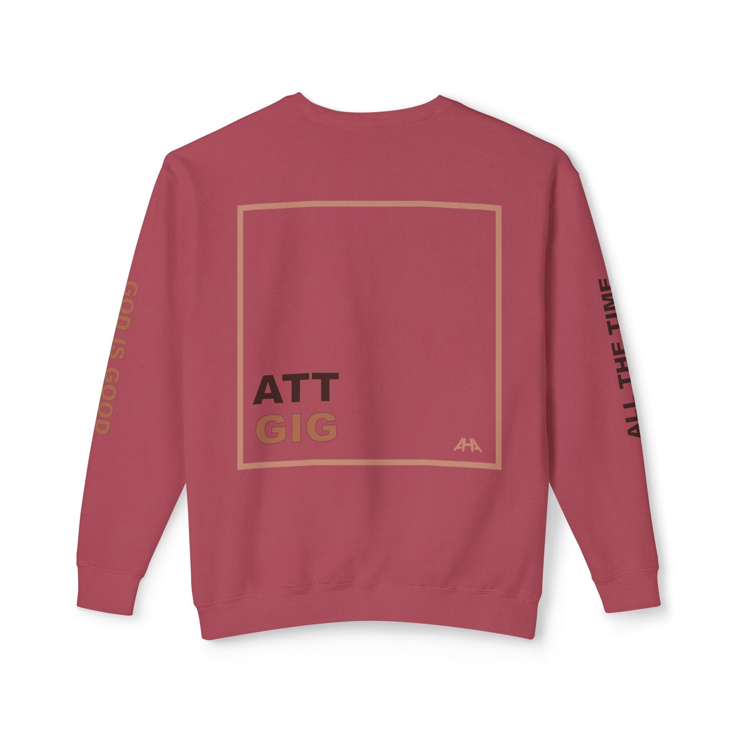 Taupe GIGATT/ATTGIG Lightweight Crewneck Sweatshirt