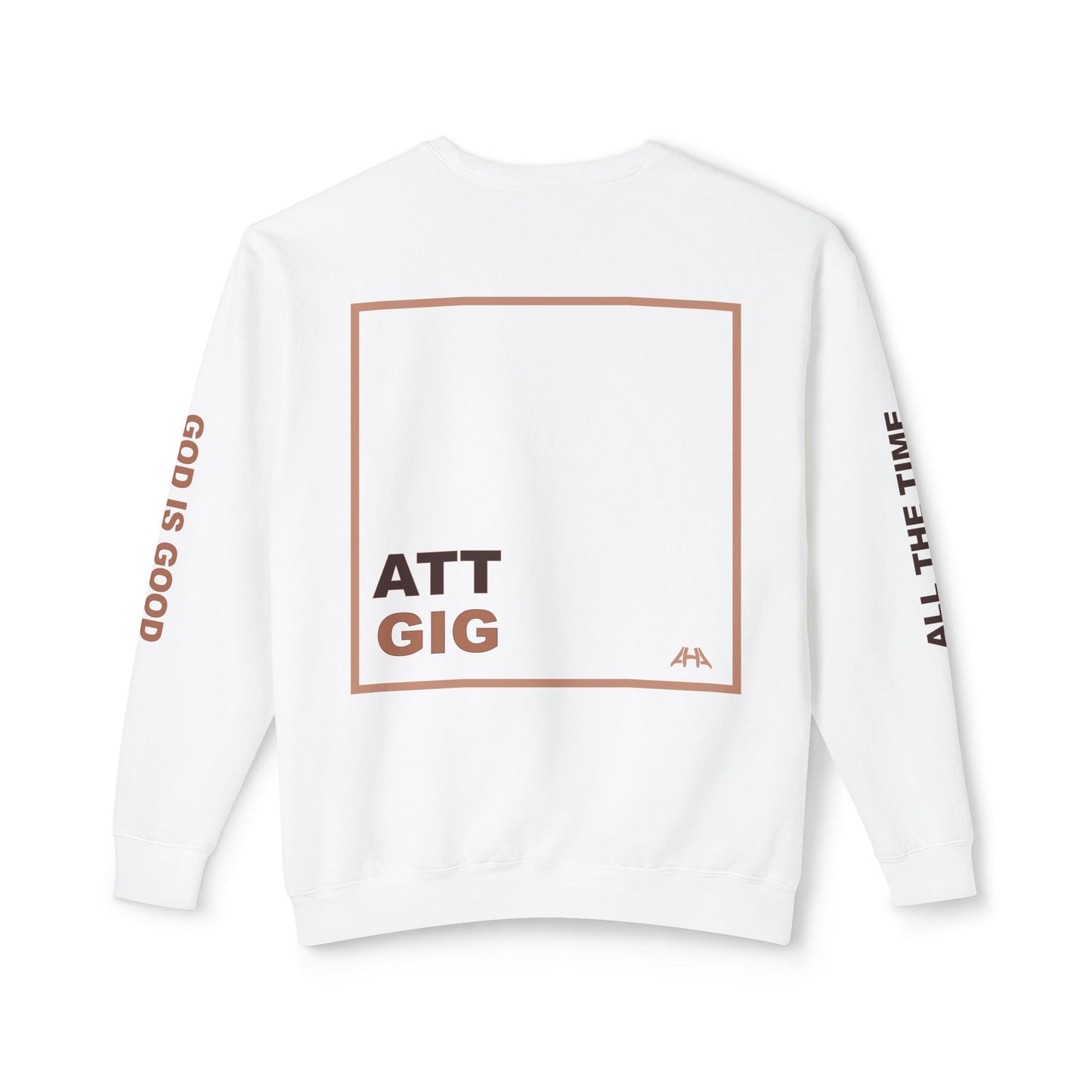 Taupe GIGATT/ATTGIG Lightweight Crewneck Sweatshirt