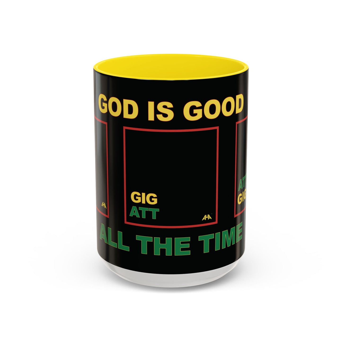 Black GIG/ATT Accent Coffee Mug (11, 15oz)