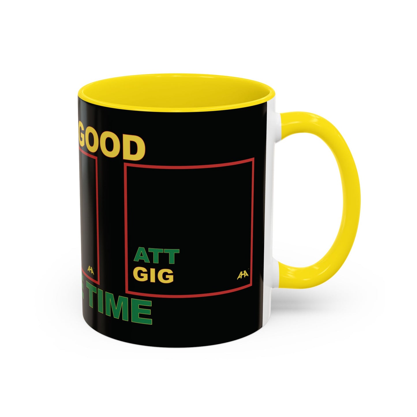 Black GIG/ATT Accent Coffee Mug (11, 15oz)