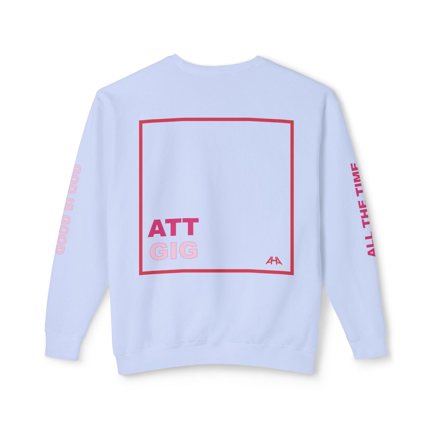 Red GIGATT/ATTGIG Lightweight Crewneck Sweatshirt