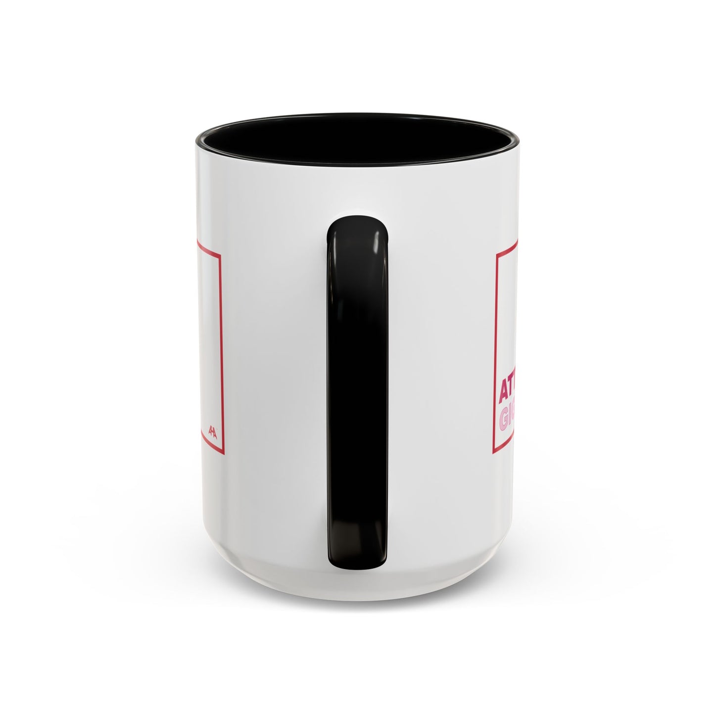 Red GIG/ATT Accent Coffee Mug (11, 15oz)