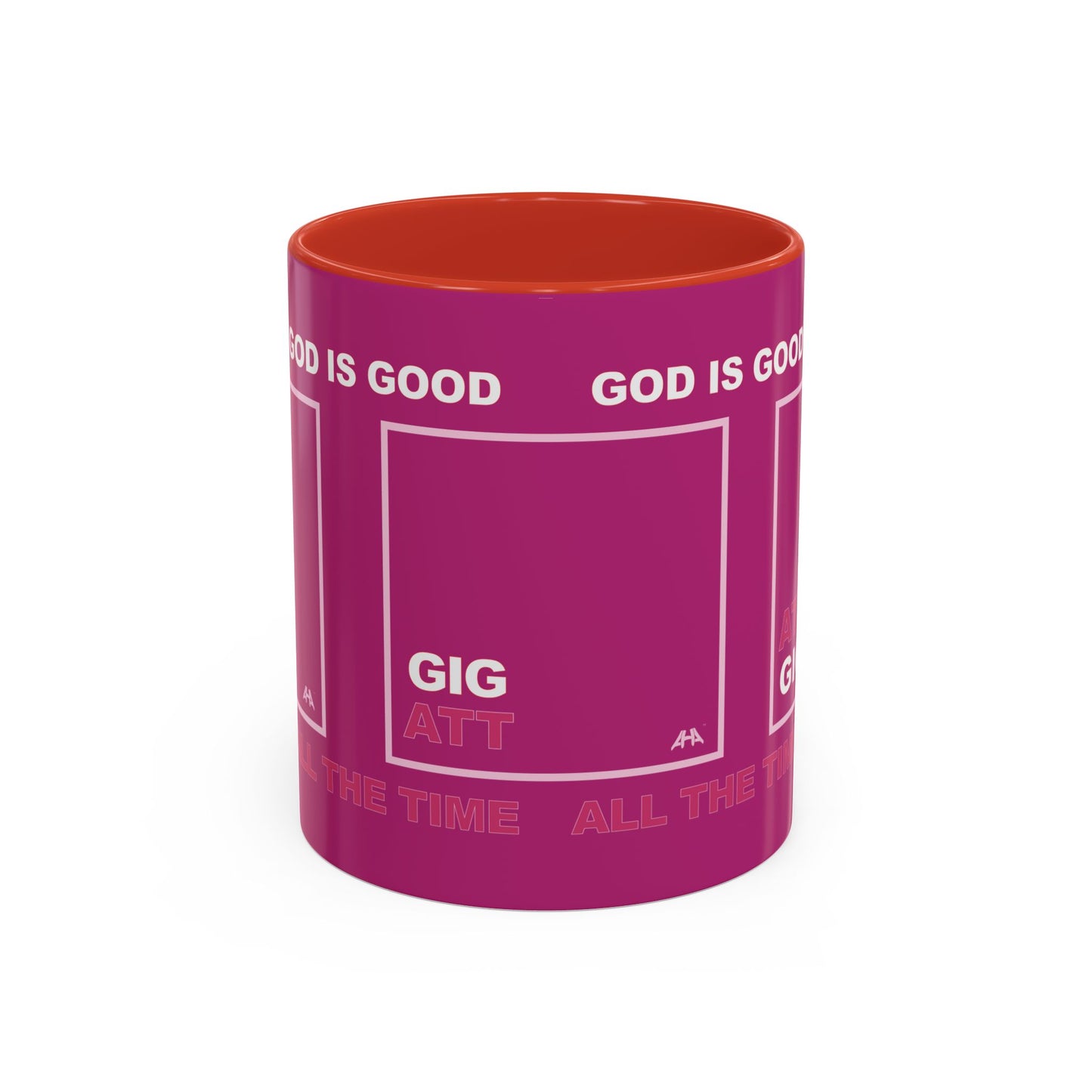 Light Pink GIG/ATT Accent Coffee Mug (11, 15oz)