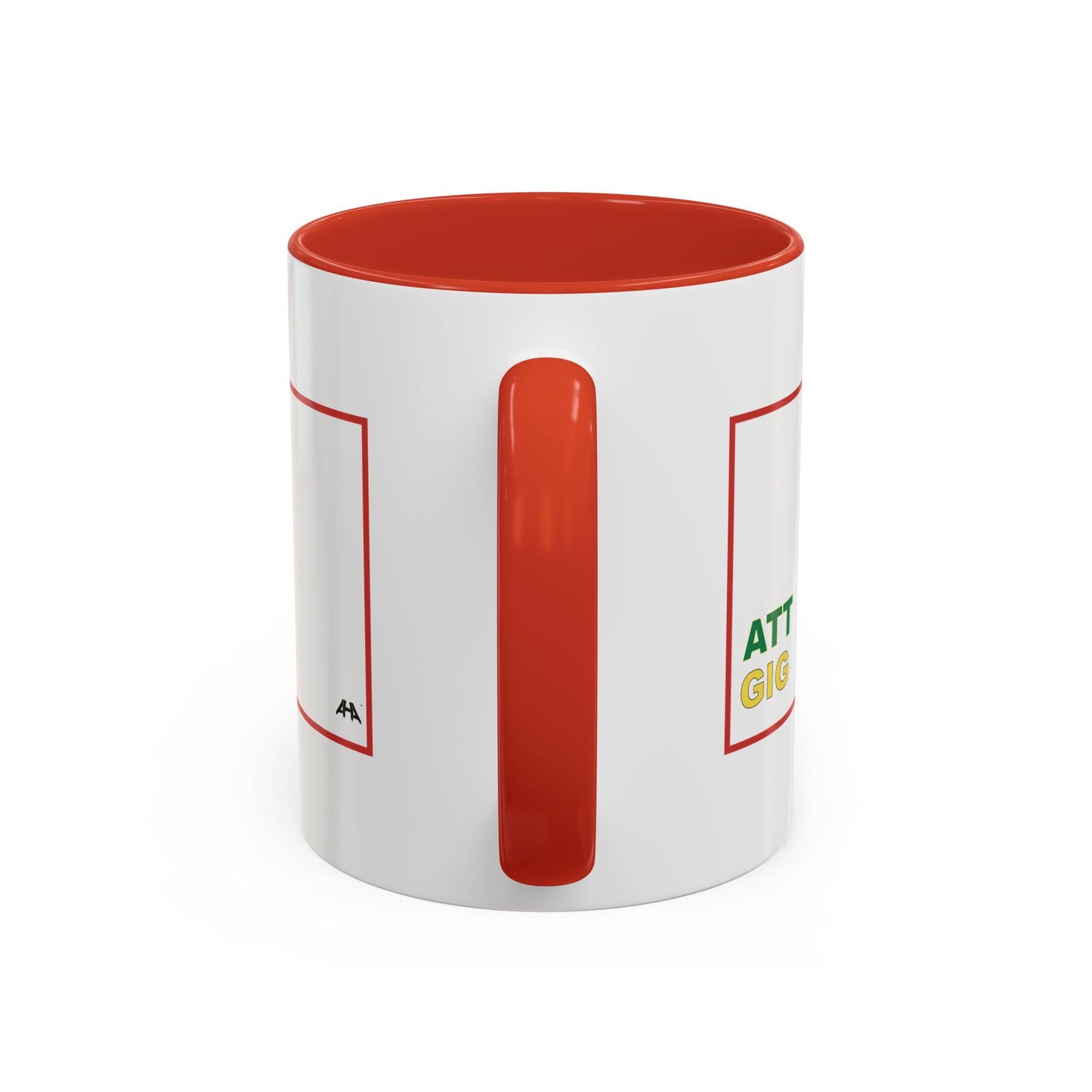 White GIG/ATT Accent Coffee Mug (11, 15oz)