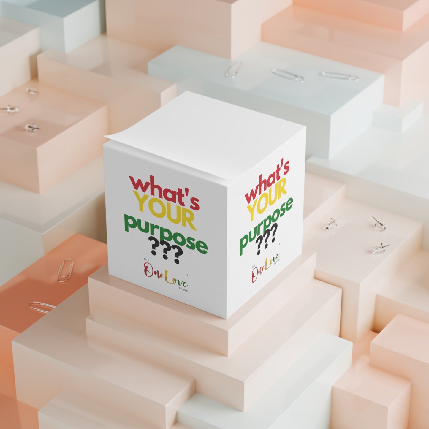 what's YOUR purpose??? Note Cube