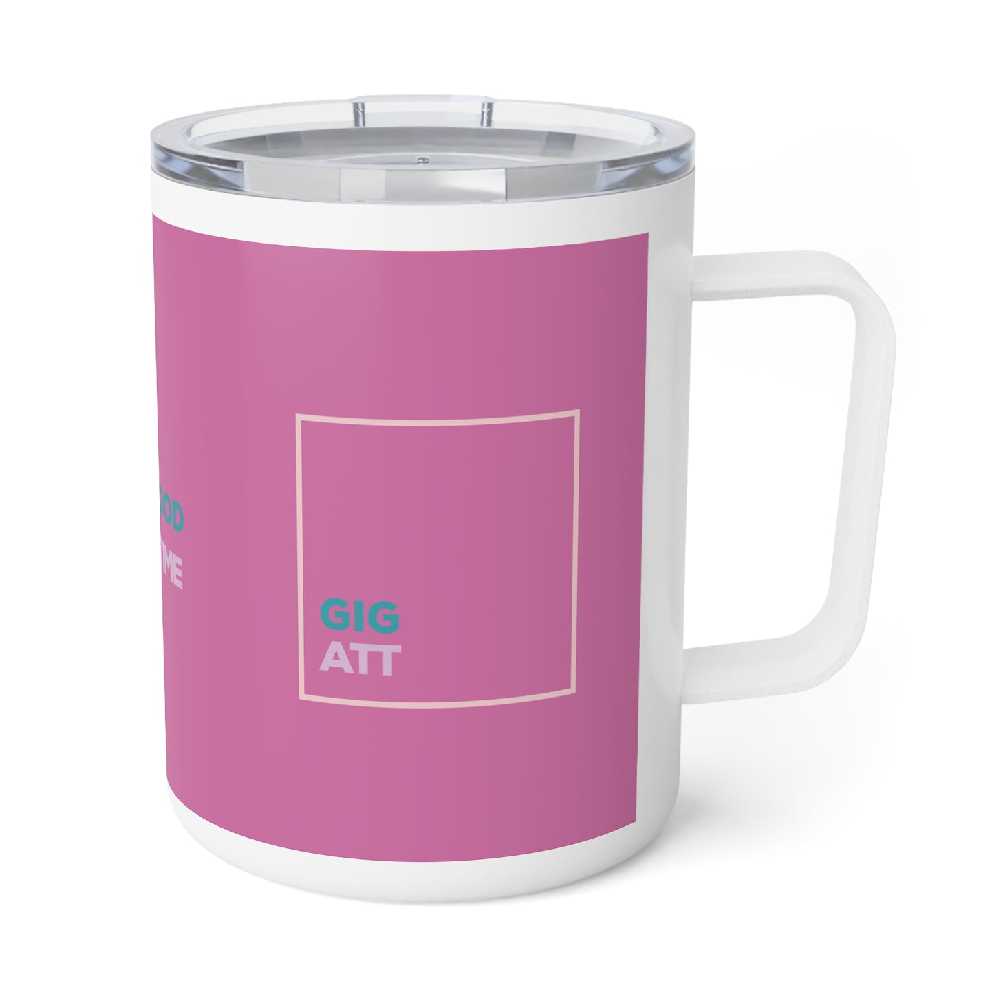 Pale Fuchsia GIGATT/ATTGIG Insulated Mug