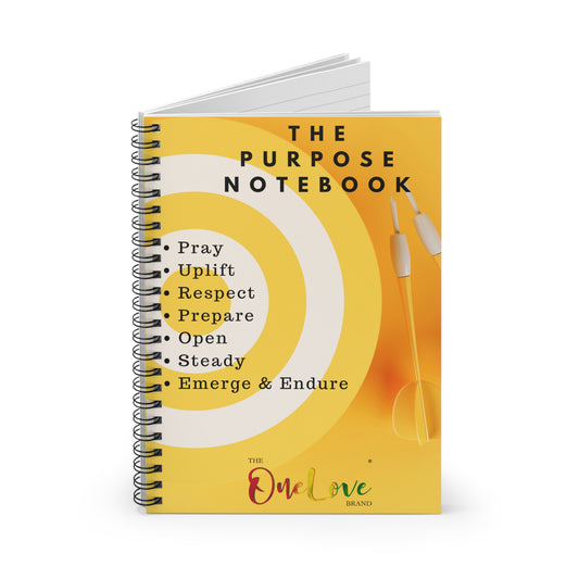"The PURPOSE" Spiral Notebook