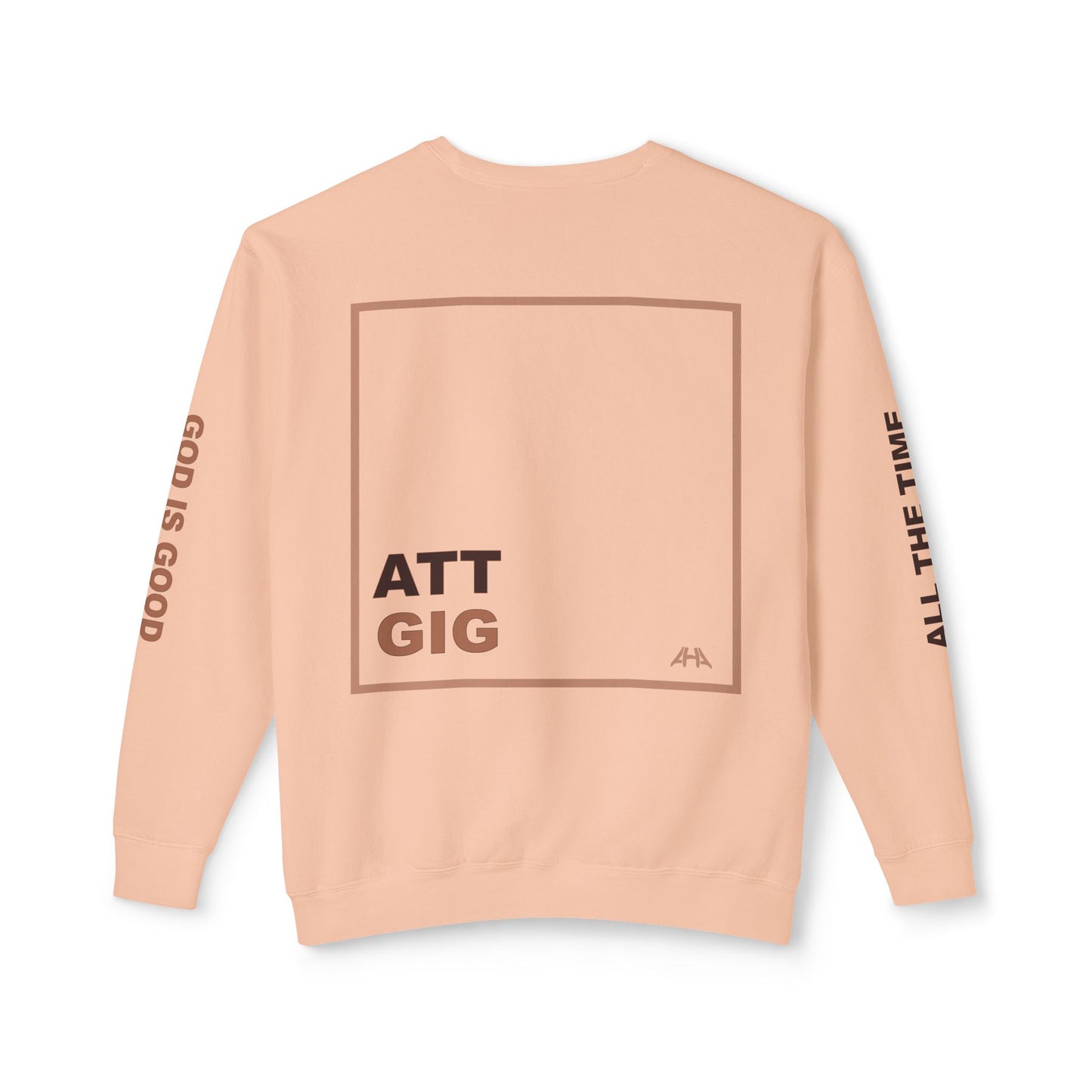 Taupe GIGATT/ATTGIG Lightweight Crewneck Sweatshirt