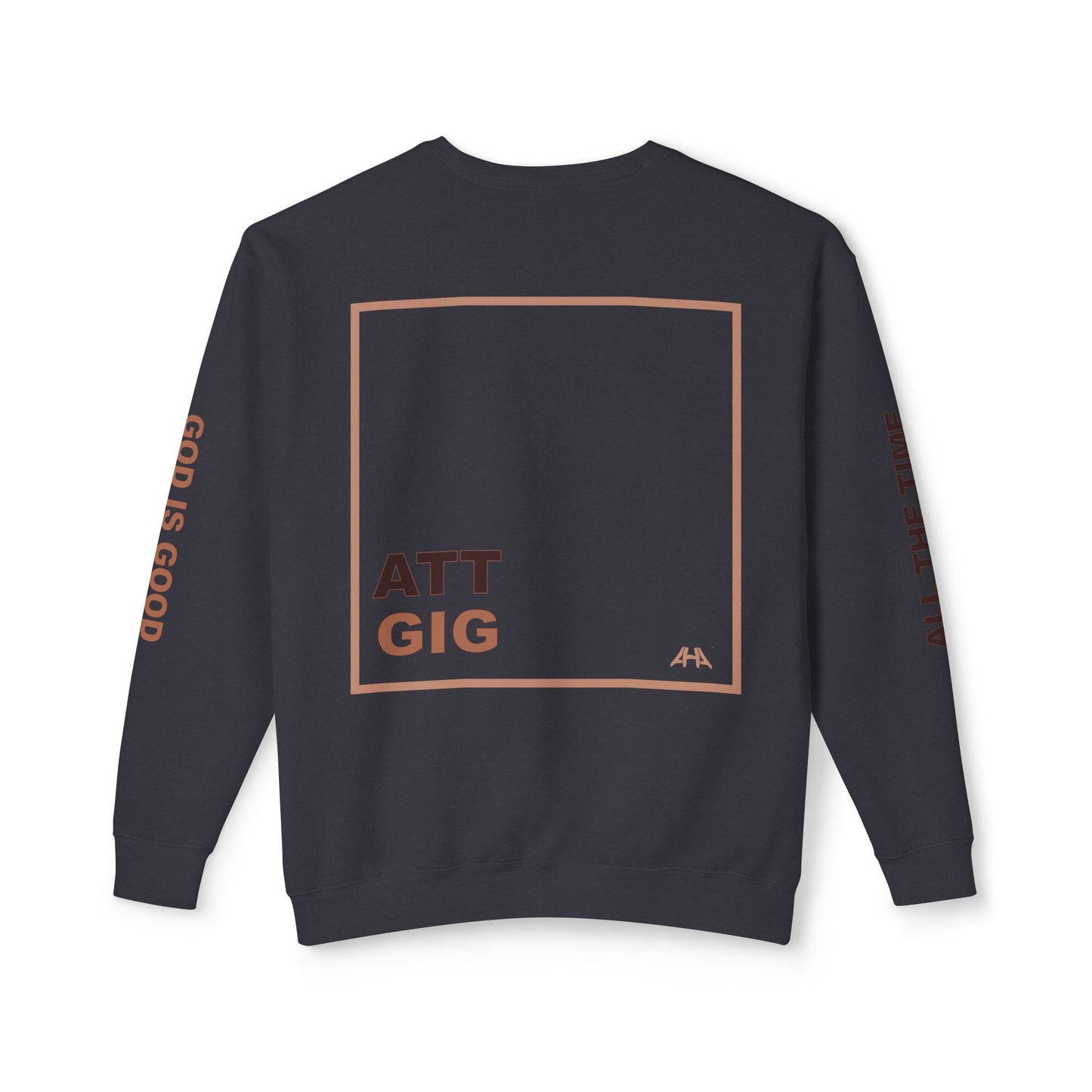 Taupe GIGATT/ATTGIG Lightweight Crewneck Sweatshirt