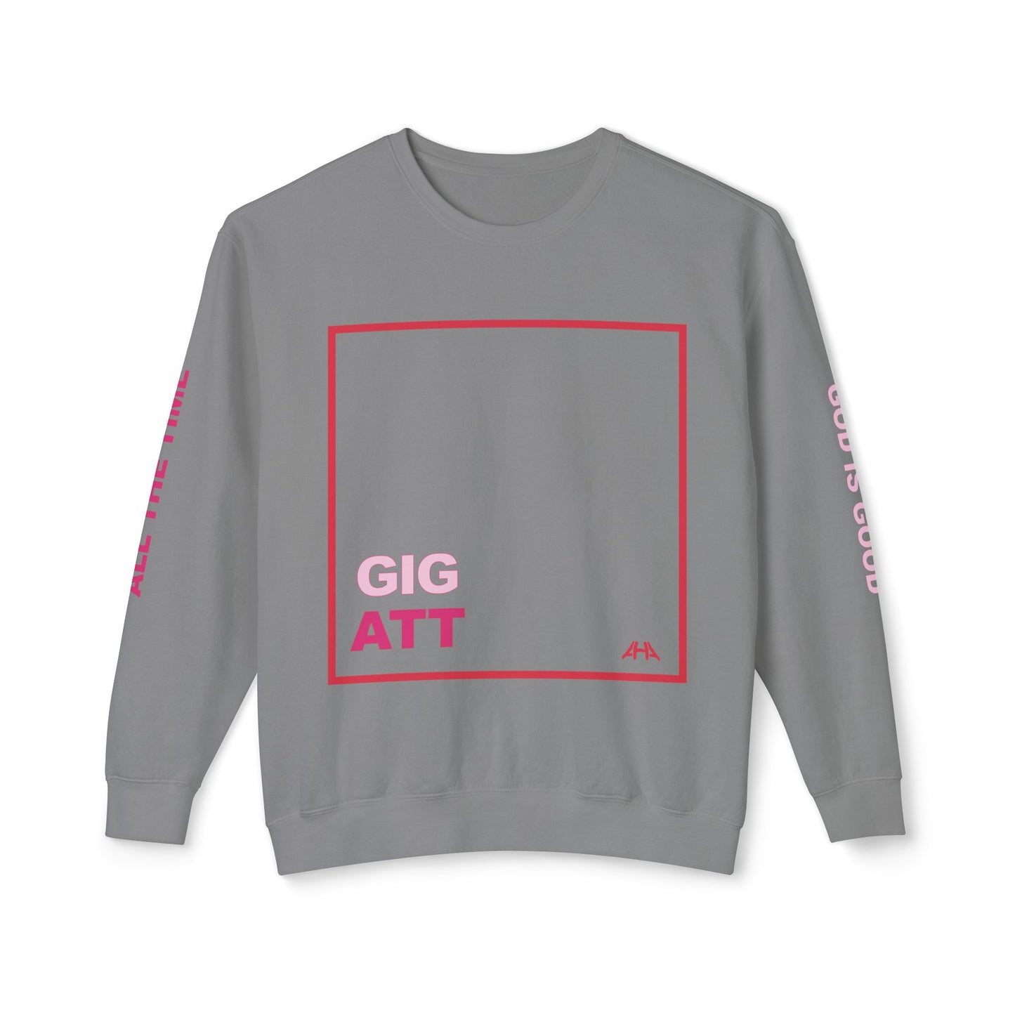 Red GIGATT/ATTGIG Lightweight Crewneck Sweatshirt