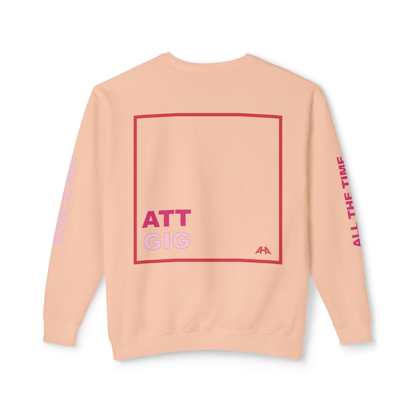 Red GIGATT/ATTGIG Lightweight Crewneck Sweatshirt