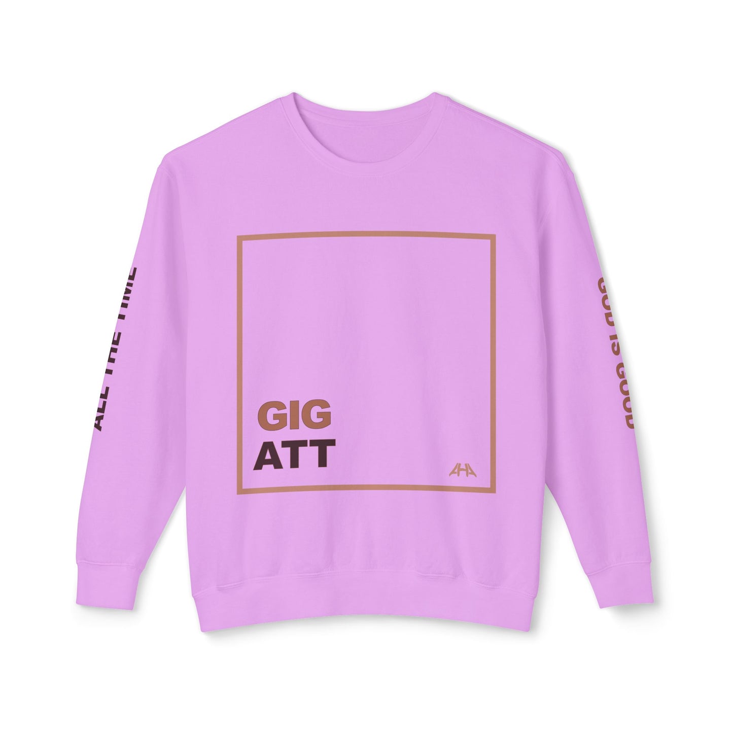 Taupe GIGATT/ATTGIG Lightweight Crewneck Sweatshirt