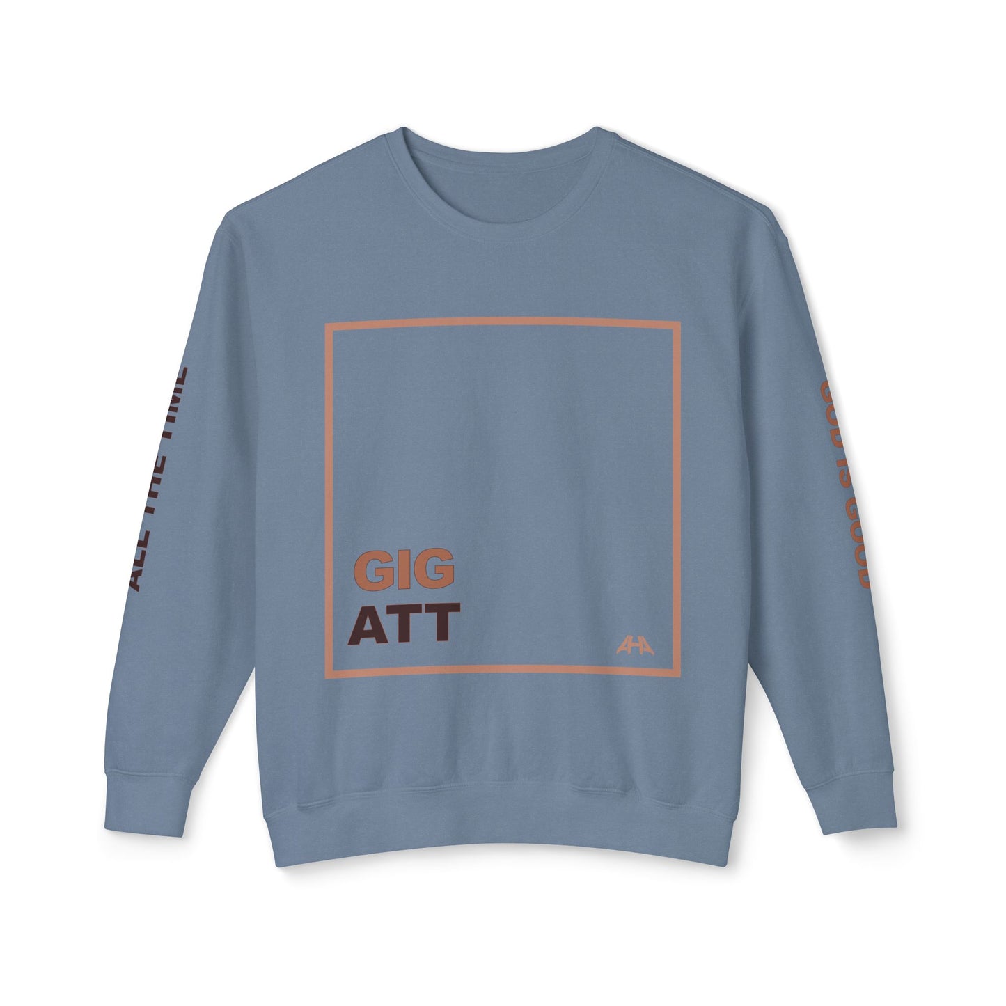 Taupe GIGATT/ATTGIG Lightweight Crewneck Sweatshirt