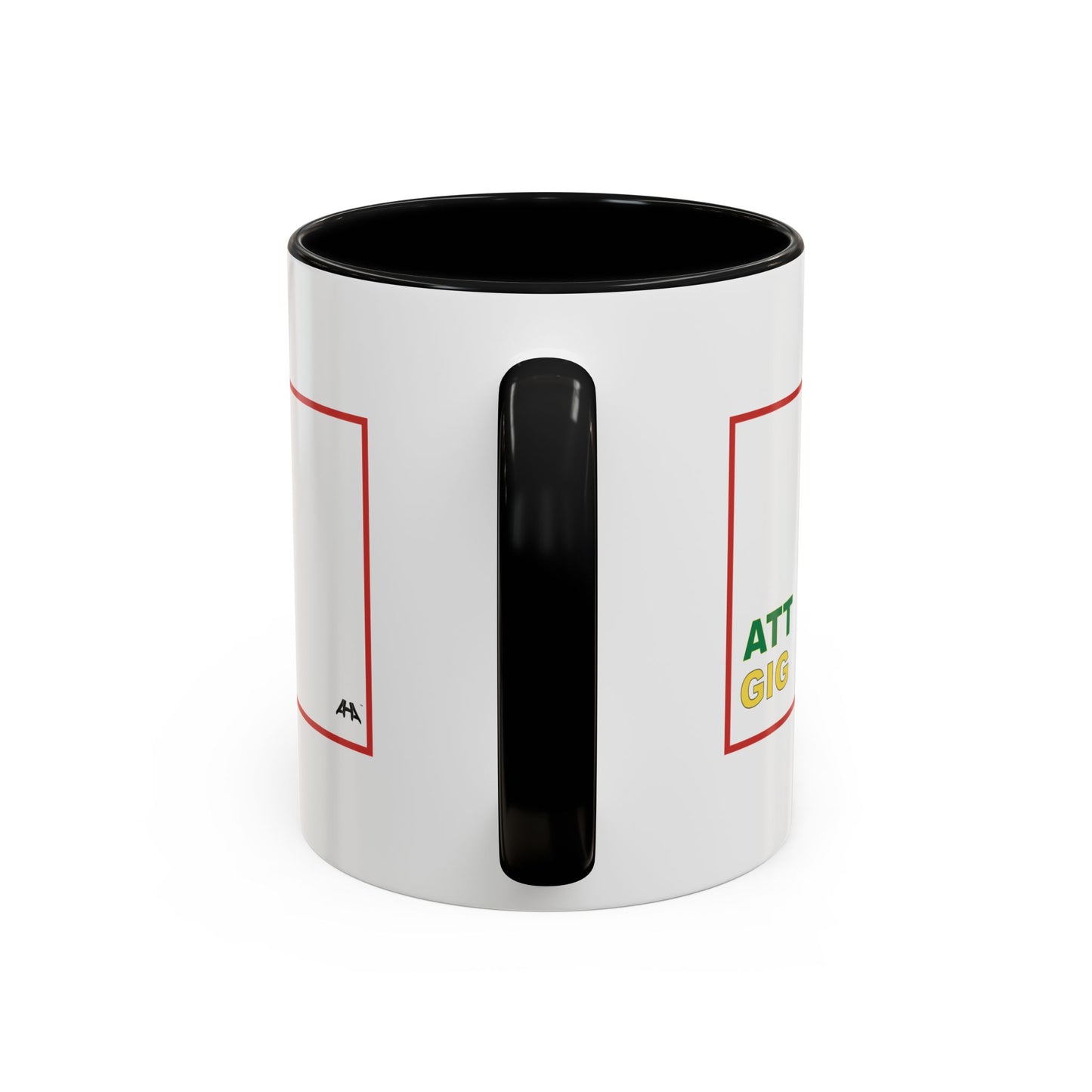 White GIG/ATT Accent Coffee Mug (11, 15oz)