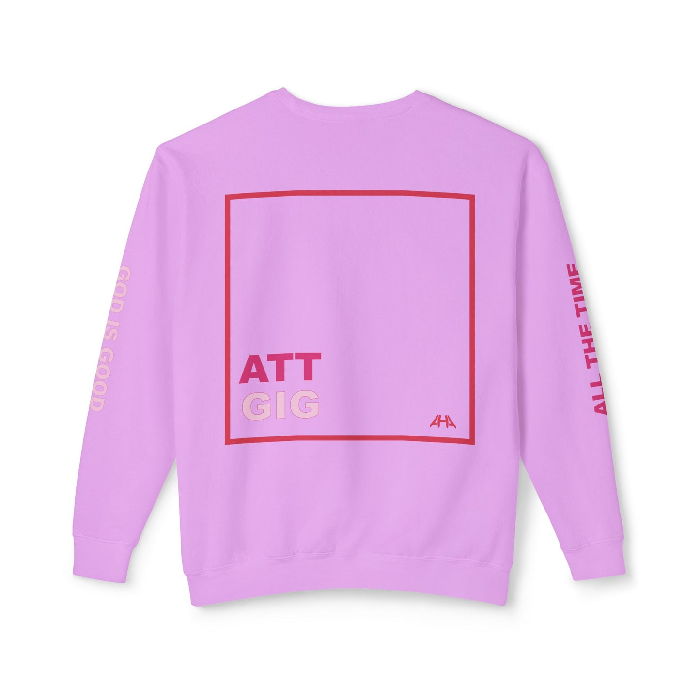 Red GIGATT/ATTGIG Lightweight Crewneck Sweatshirt