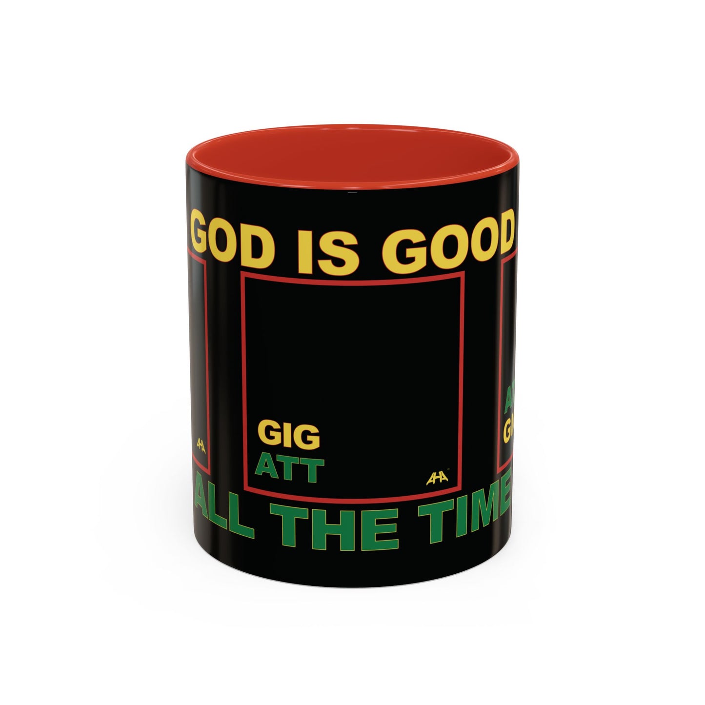 Black GIG/ATT Accent Coffee Mug (11, 15oz)