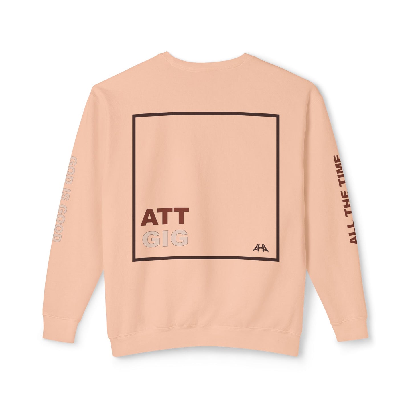 Chocolate GIGATT/ATTGIG Lightweight Crewneck Sweatshirt