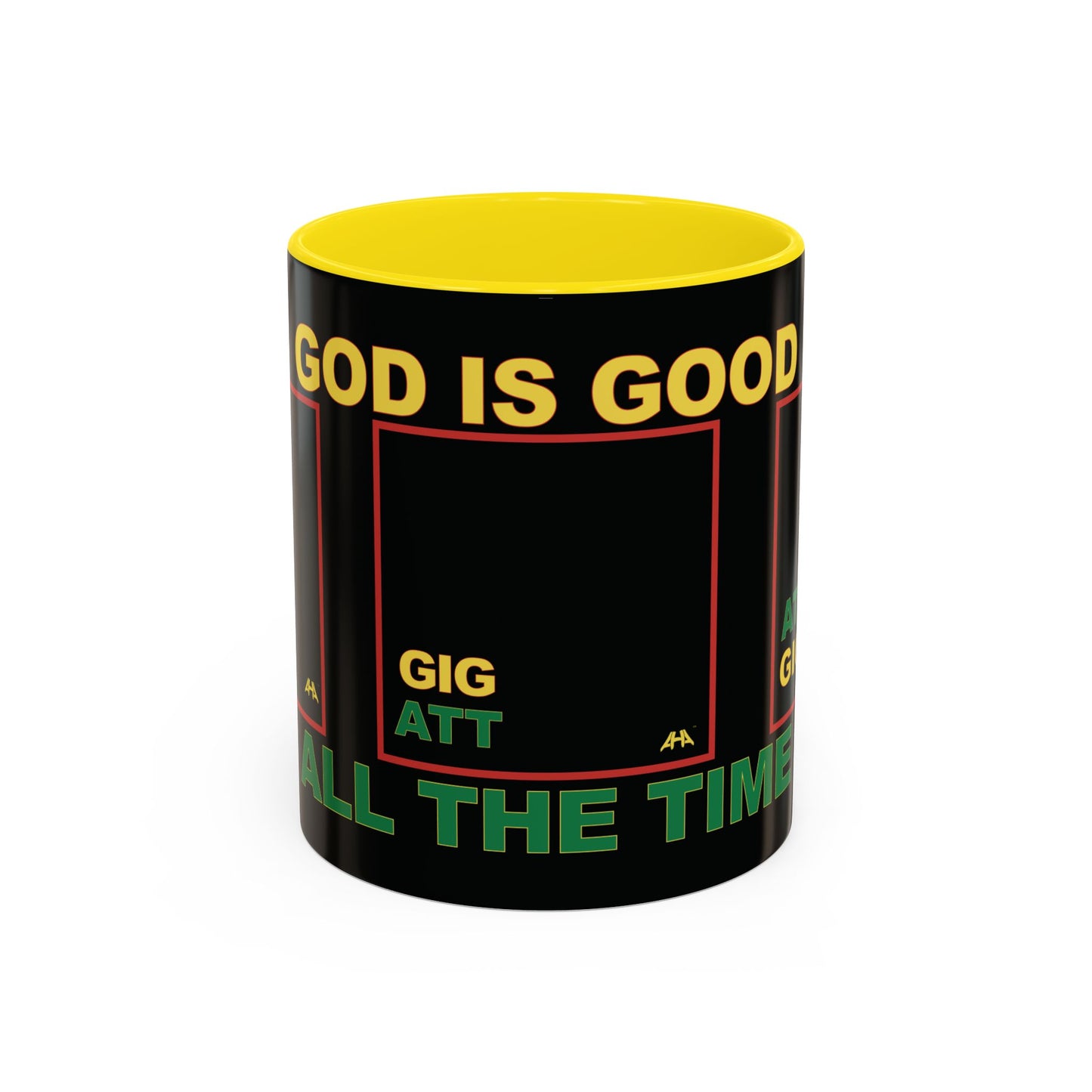 Black GIG/ATT Accent Coffee Mug (11, 15oz)