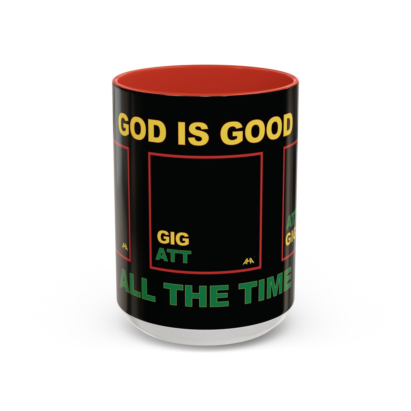 Black GIG/ATT Accent Coffee Mug (11, 15oz)