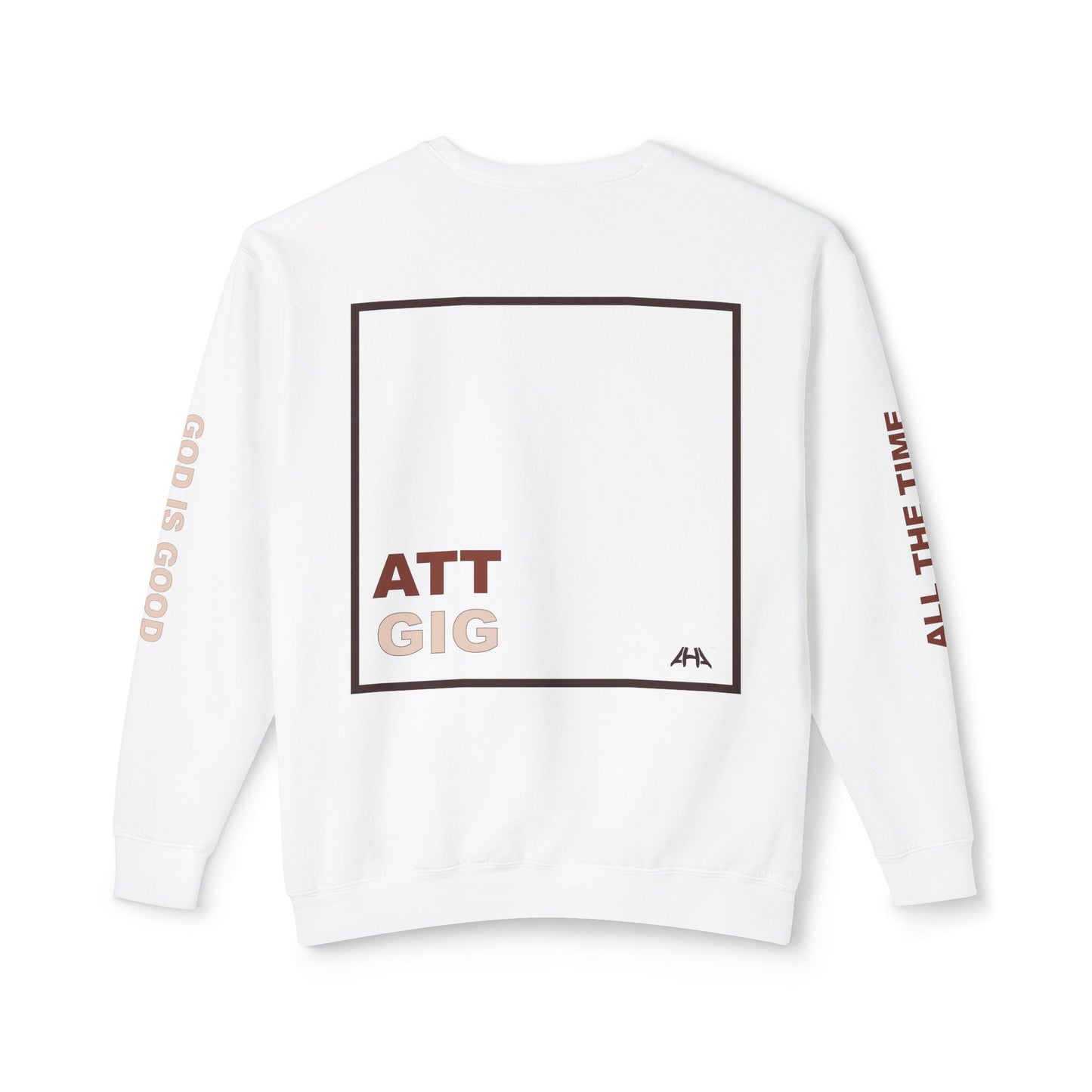 Chocolate GIGATT/ATTGIG Lightweight Crewneck Sweatshirt
