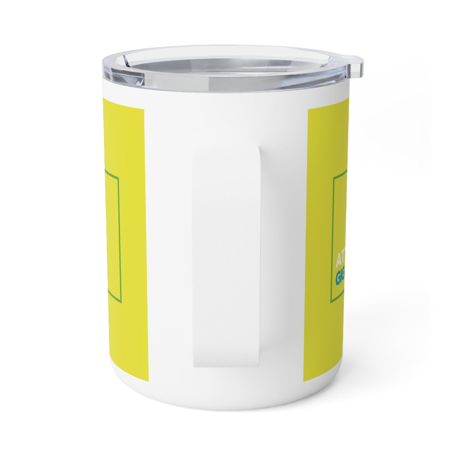 Yellow GIGATT/ATTGIG Insulated Mug