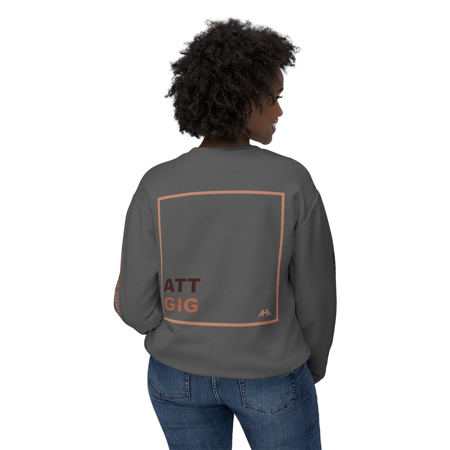 Taupe GIGATT/ATTGIG Lightweight Crewneck Sweatshirt