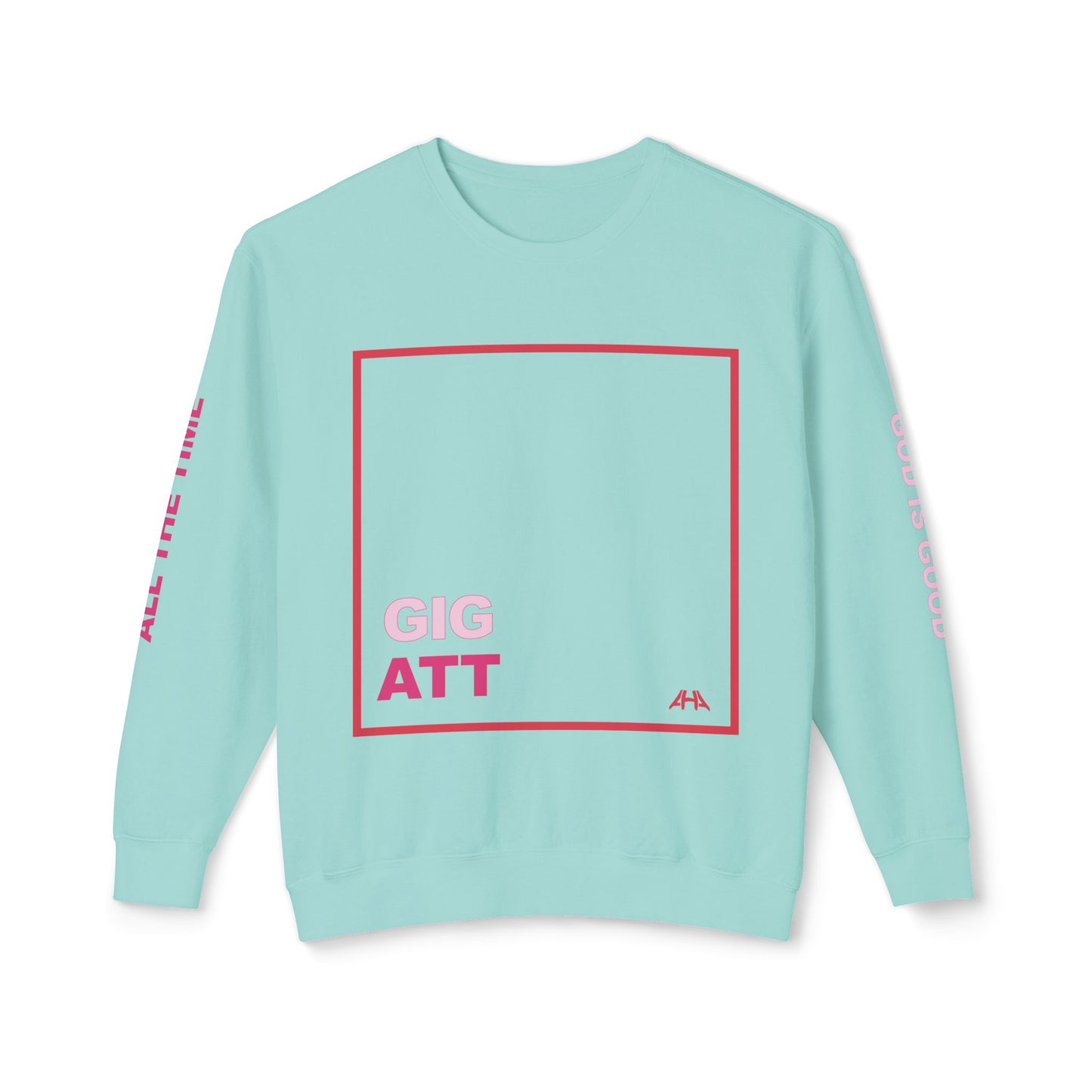 Red GIGATT/ATTGIG Lightweight Crewneck Sweatshirt
