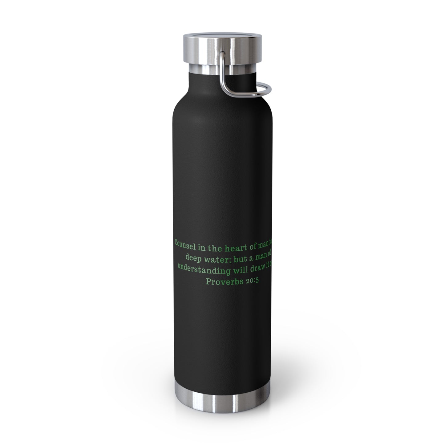Scripture of Purpose Copper Bottle