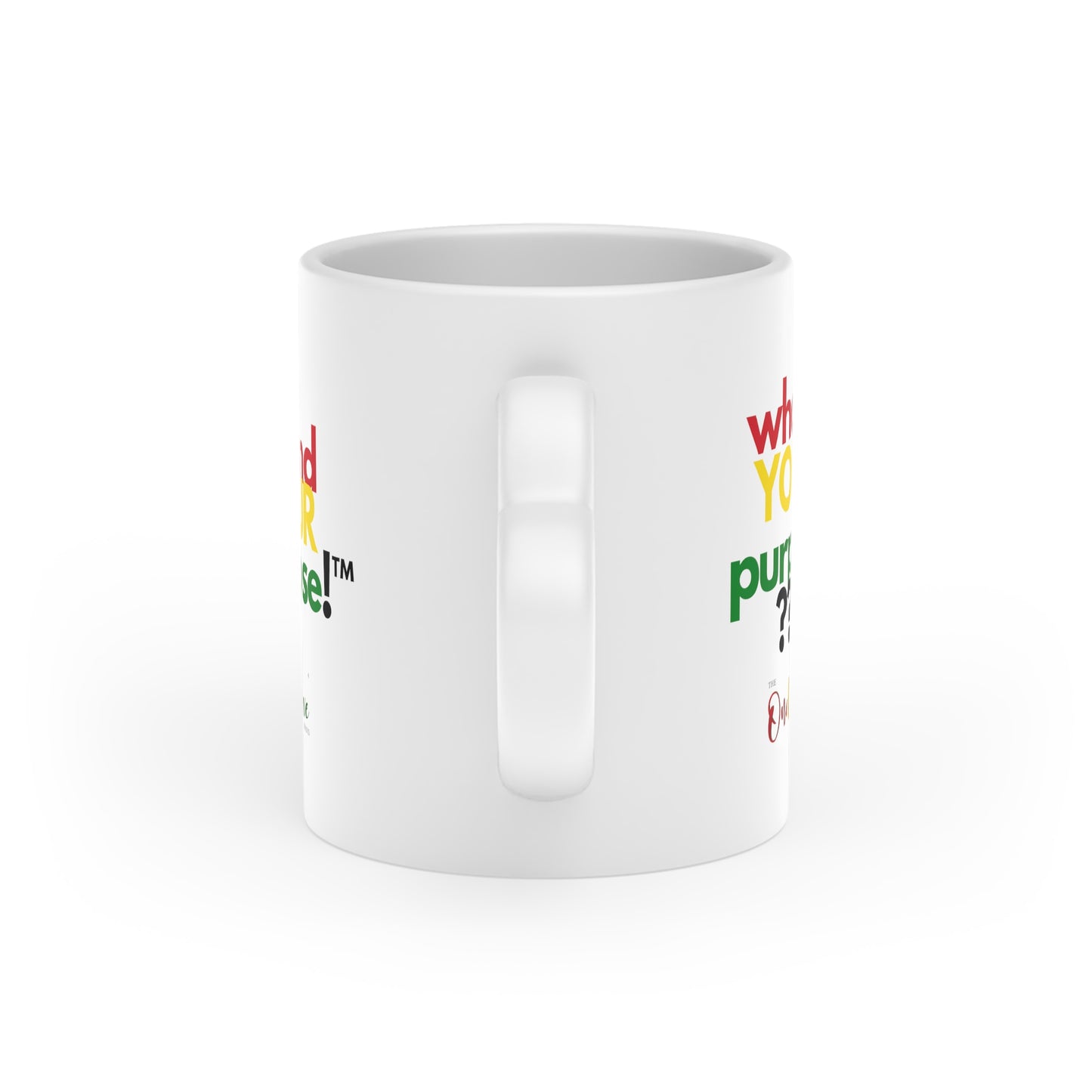 brand YOUR purpose!™ Signature Mug w/Heart-Shaped Handle
