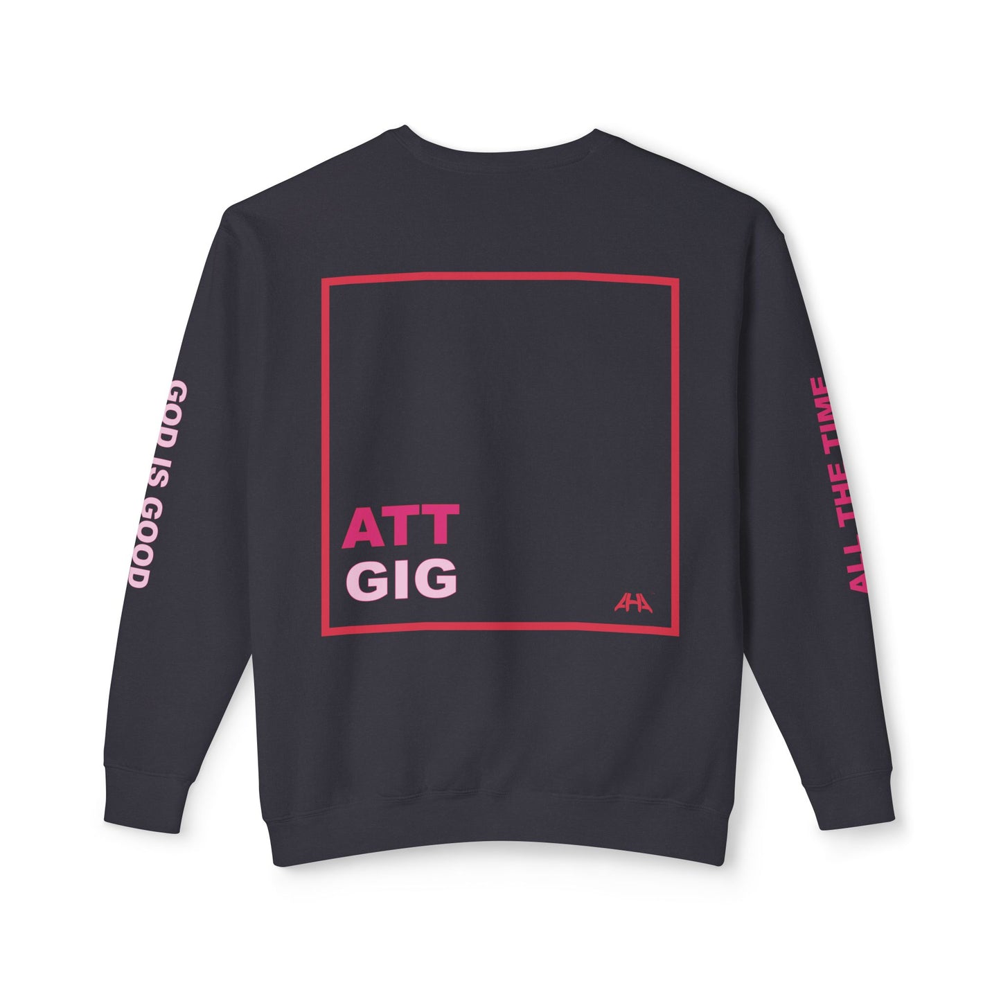 Red GIGATT/ATTGIG Lightweight Crewneck Sweatshirt