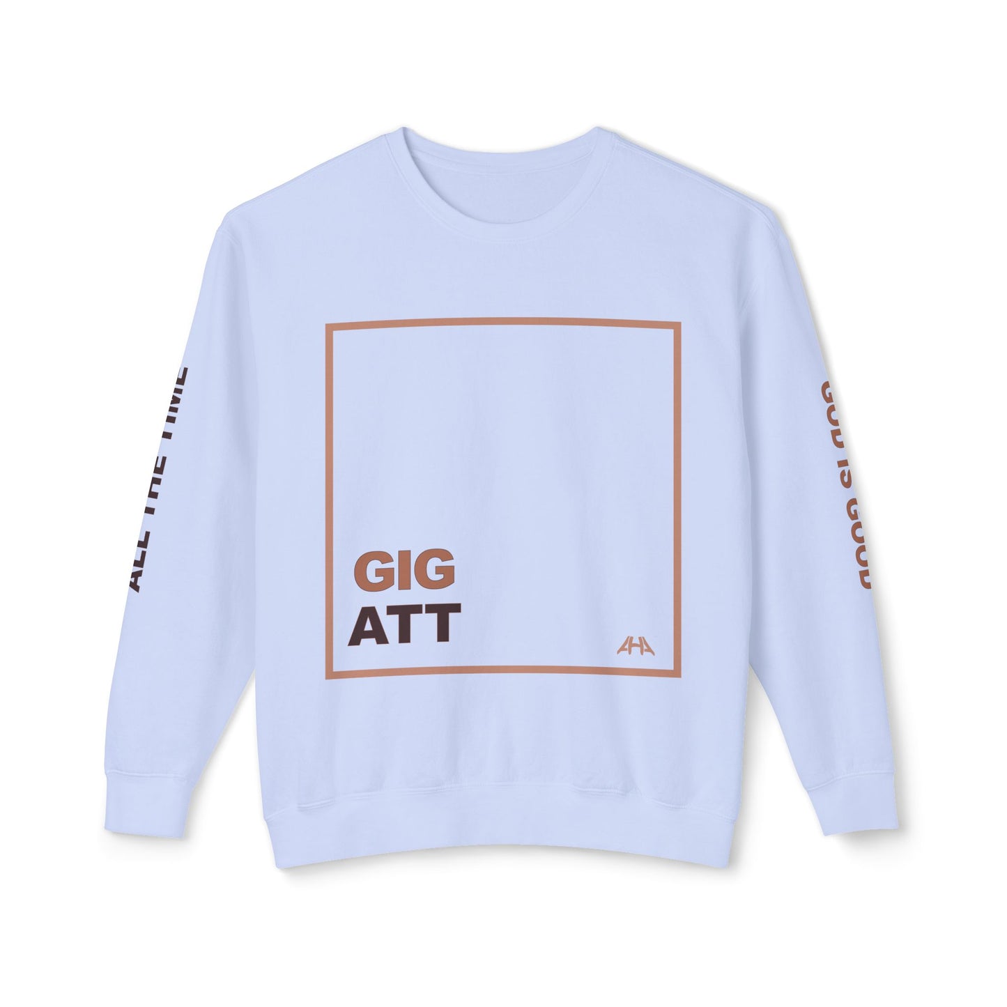 Taupe GIGATT/ATTGIG Lightweight Crewneck Sweatshirt