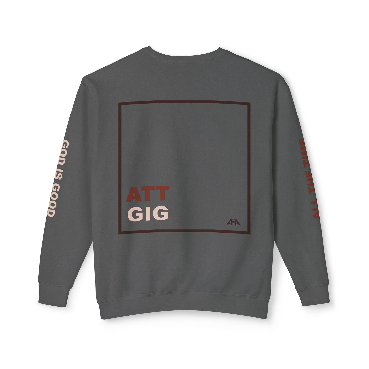 Chocolate GIGATT/ATTGIG Lightweight Crewneck Sweatshirt